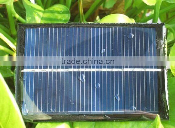 Polycrystalline Solar Power Panel Module DIY 80x55 6V 100MA 0.6W For Mobile Power Bank Battery Cell Phone Toys Chargers Portable