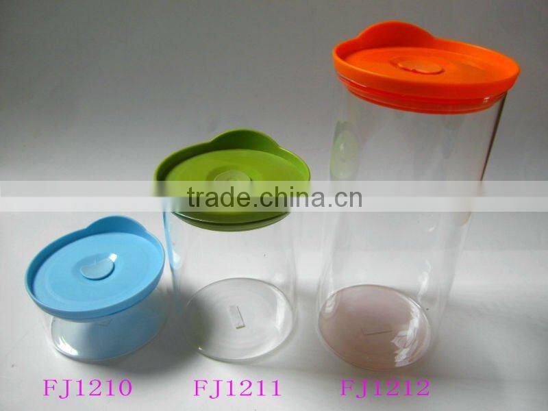 borosilicate glass jar