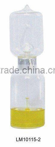 Blue Glass love meter/glass hand boiler