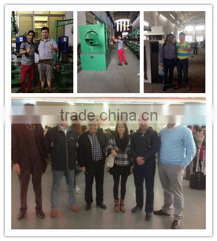 Inverted Vertical special shaped steel wire drawing machine/car spring making machine