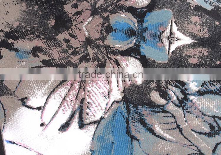 hot sales digital printed cotton spandex satin fabric