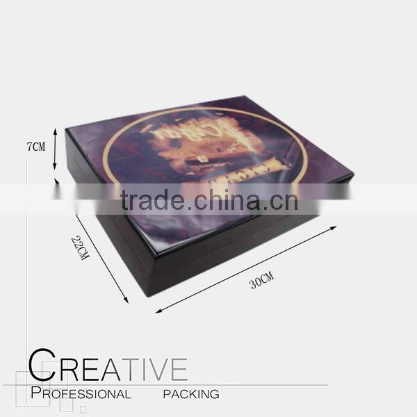 Wholesale custom wooden cigar humidor box