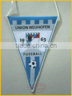 promotional team sport club fan outdoor flag/banner gift custom bannerette flag