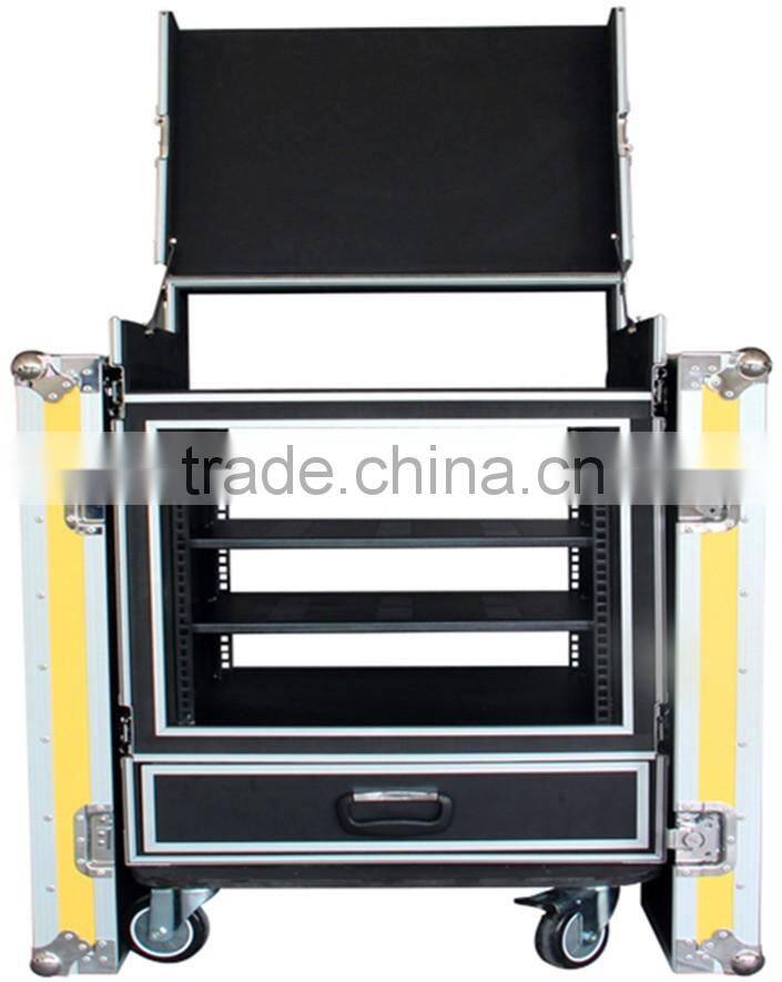 Shockproof portable table mixer flight case for dj stage performance