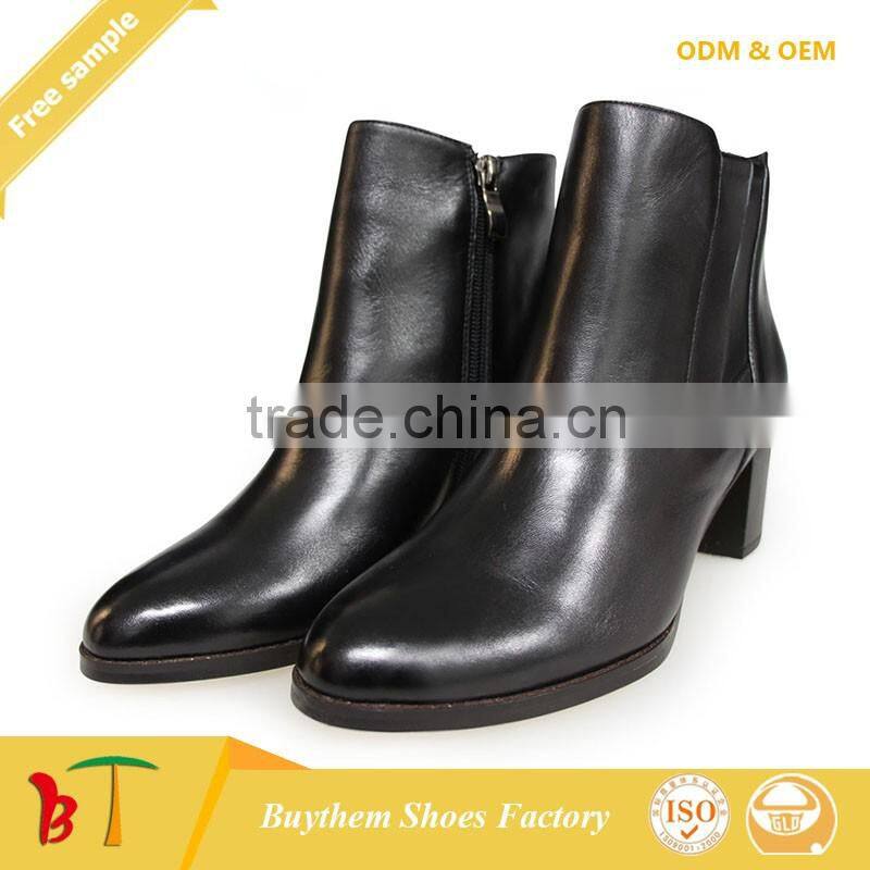 comfortable ladies boots elegant lady high heel boots/fashion high heel ankle
