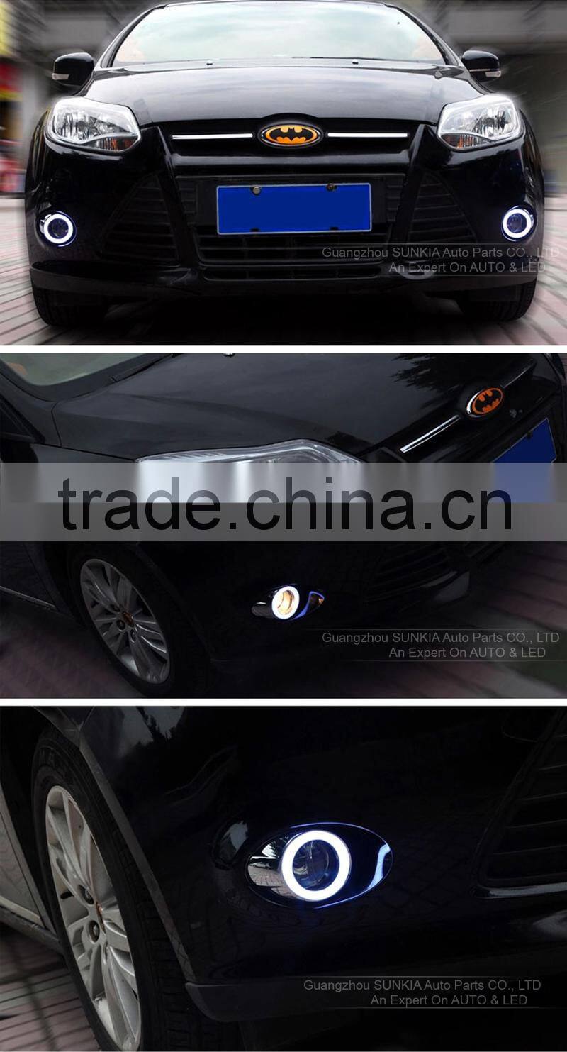 High quality Universal car led day light 12v DC car fog light super bright