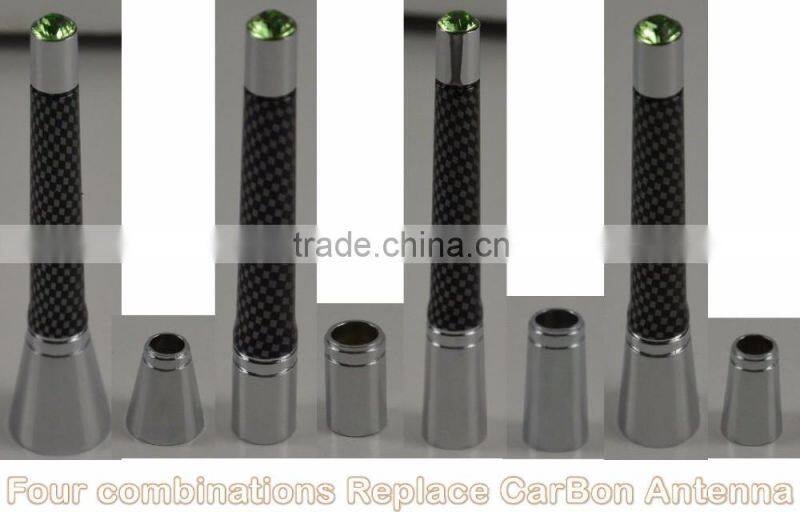High Quality CarBon Antenna Helical Short Antenna Wireless Car Antenna