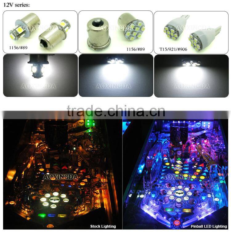 professional pinball led manufacturer 6.3V AC DC 3528 5smd