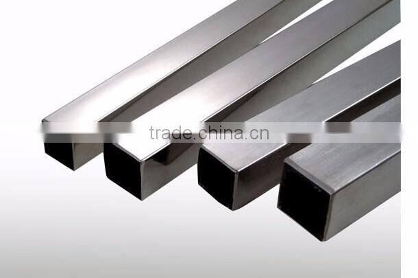 SUS 316L stainless steel square tubing weight and price per meter
