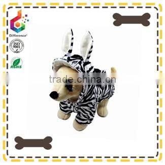 Hot zebra pattern clothes of dog