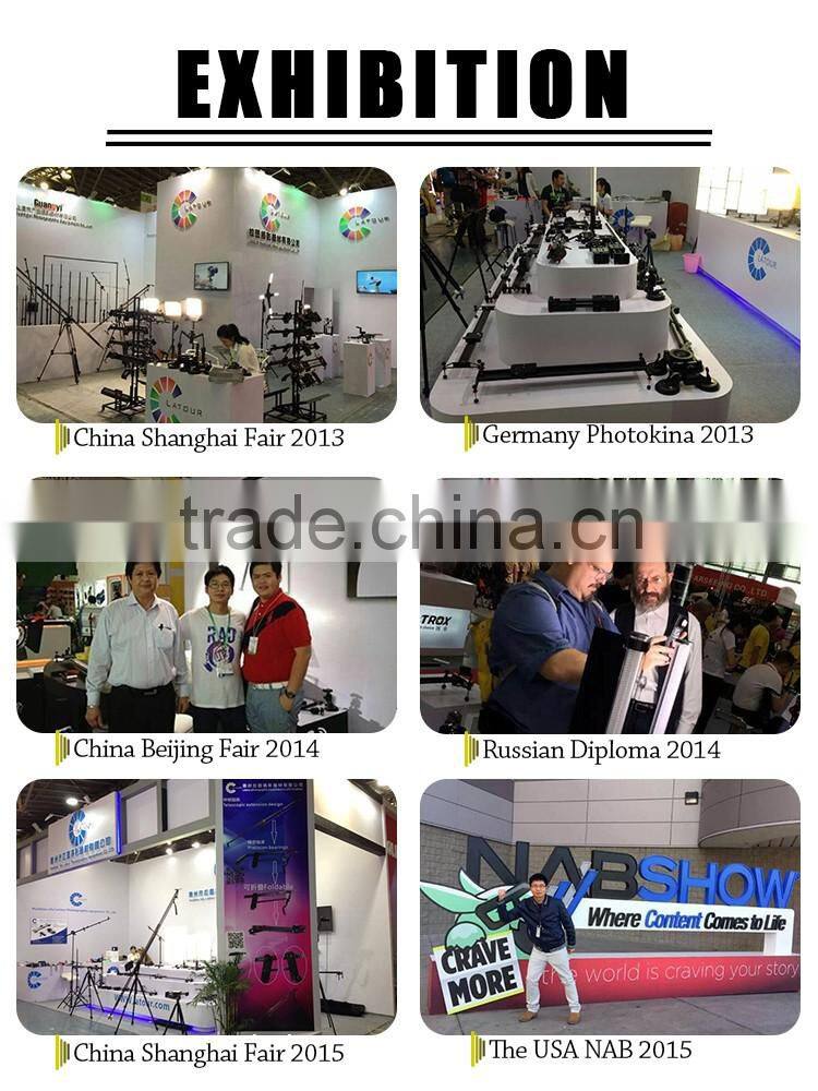 Professional factory directly high quality aluminium alloy mini slider parallax for photography video shooting