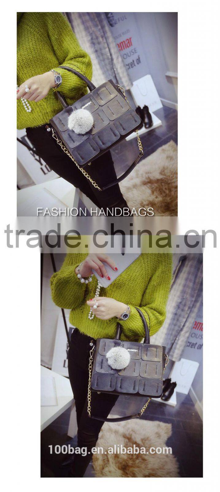 fashion ladies handbags good quality beautiful fancy women pu tote bag