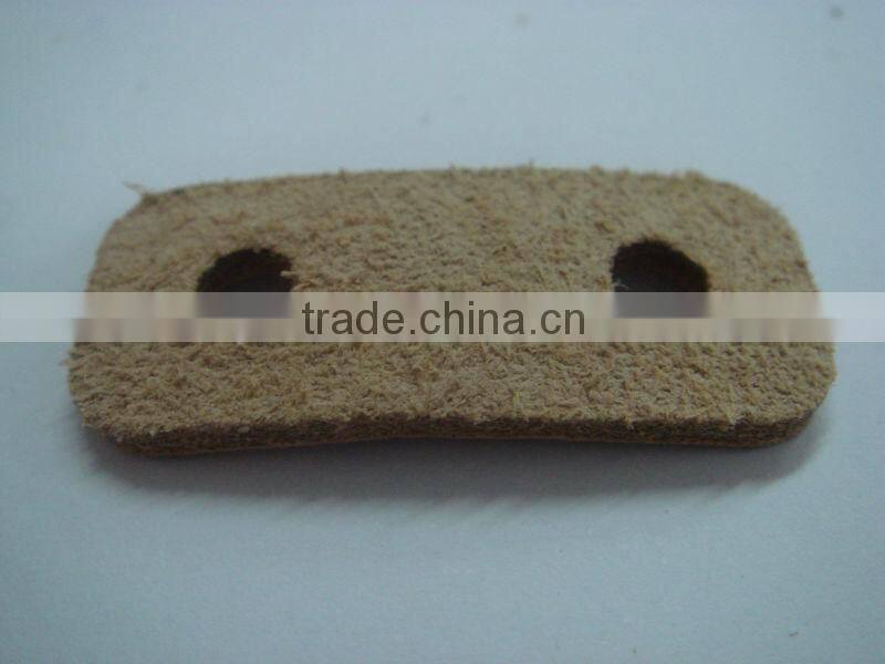 two holes leather stopper