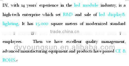 Hot Product 32*16 Red P10 LED Electronic display Module for led module p10