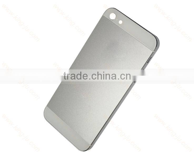 Made in China mid case For iPhone 5G back High quality For Apple iPhone 5G housing back cover+lens+frame