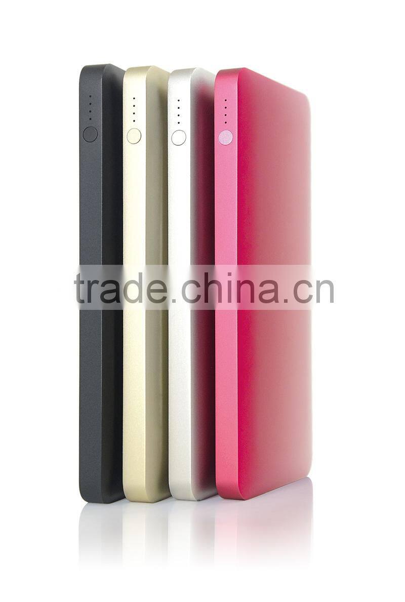 New Design ROHS CE FCC Quick Charge 2.0 10000mah USB Portable Power Bank External Battery with LCD Display