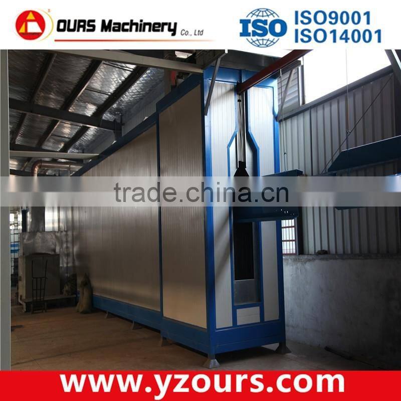 Powder Coating Booth Type and Aluminum Substrate New Design Powder Coating Line