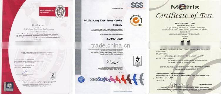 2016 amazing home decoration glass jar scented candles with lid