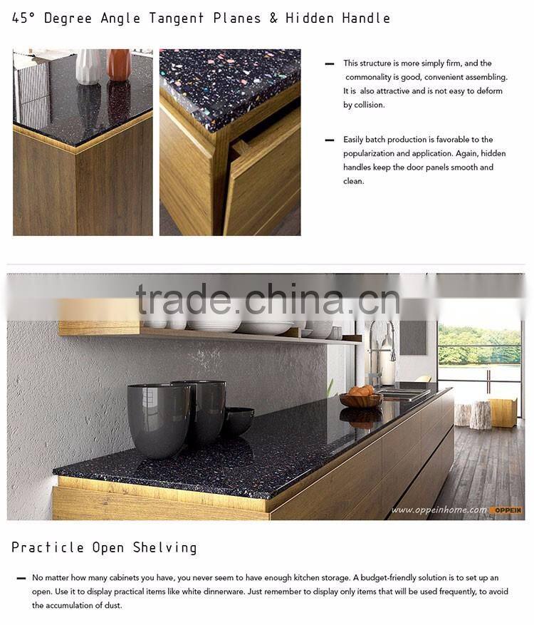 Oppein Black-framed glasses oppein morden stylish ooden kitchen cwabinet