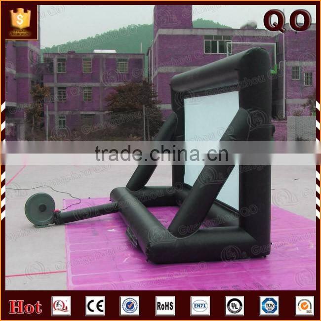 2016 High quality advertising board inflatable projection screen