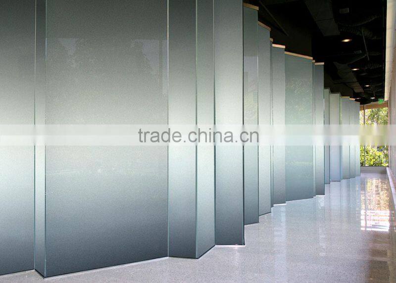 Bathroom use glass from China! 1.1mm-8mm AG glass