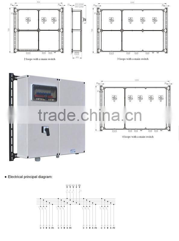 High Quality Industrial Water Proof Plastic Distribution Box