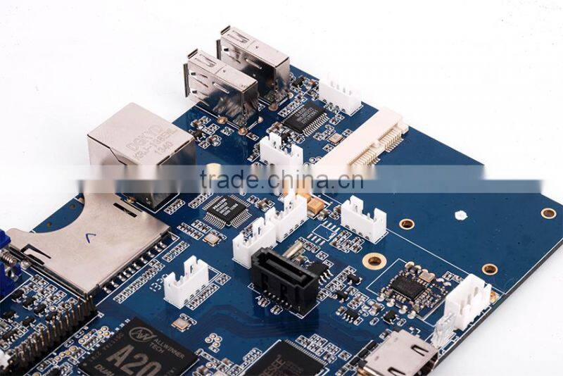 SMDT Digital Signage 3G Wifi RJ45 Network Dual Processor Motherboard