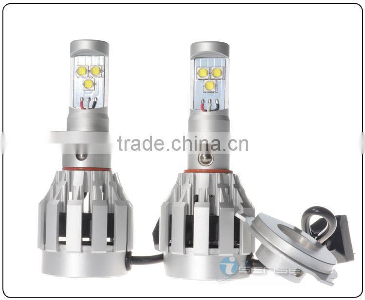 50w CREES LED Car/ Truck Motorcycle HB3 3200lm Headlights with yellow cover