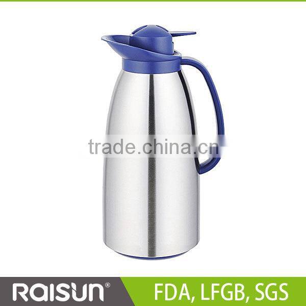 2014 high vacuum hot sell double wall aluminum kettle 1200ML 1500ML 1800ML