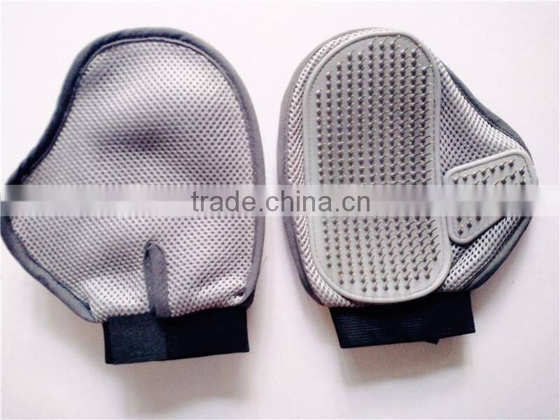 Fur Grooming Glove Fur Care Glove Dog Cat Brushing Maintenance Stroking