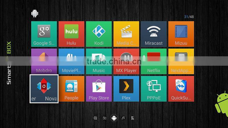 AML S805 Quad Core MXQ Smart TV BOX Mini PC Streaming Media Player with KODI Streamer Fully Loaded