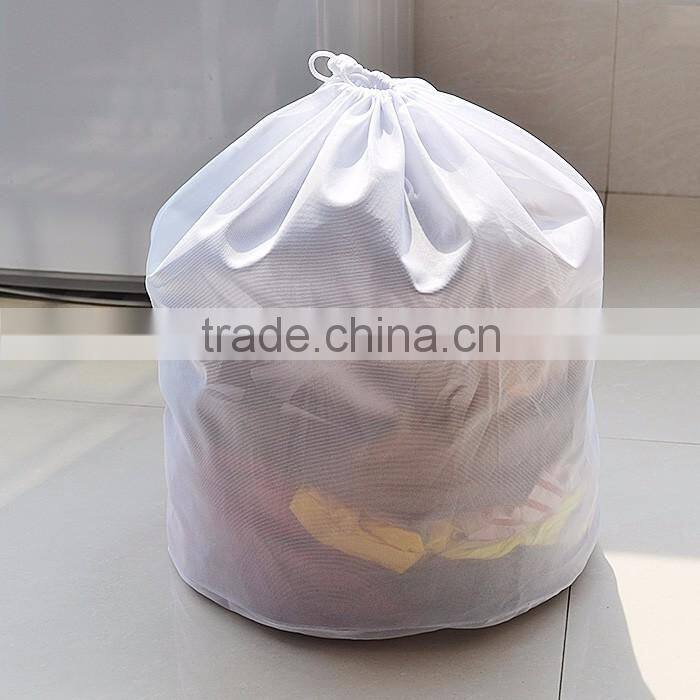 Polyester drawstring bag with locking