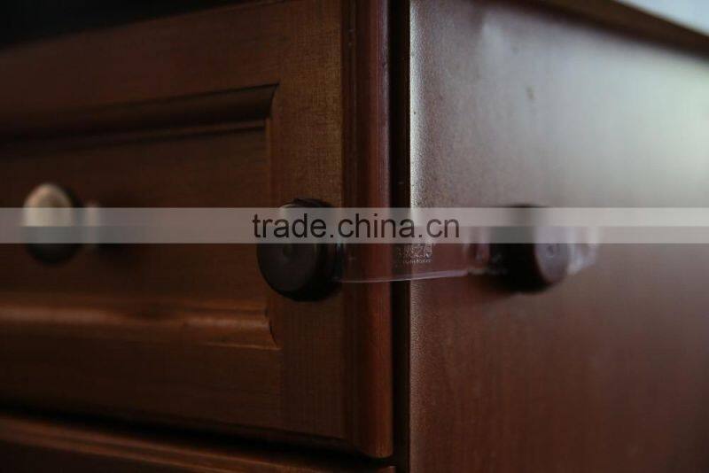 Babymatee Furniture child safety door lock,plastic adjustable child safety drawer lock