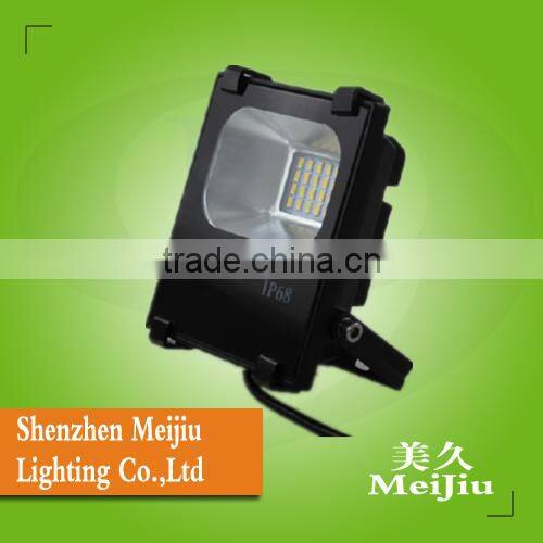 30W SMD5730 130LM/W >3900LM BridgeLux45mil chip120degree PF0.95 CRI80 IP65 AC85-265V pure white 5000k LED Floodlight
