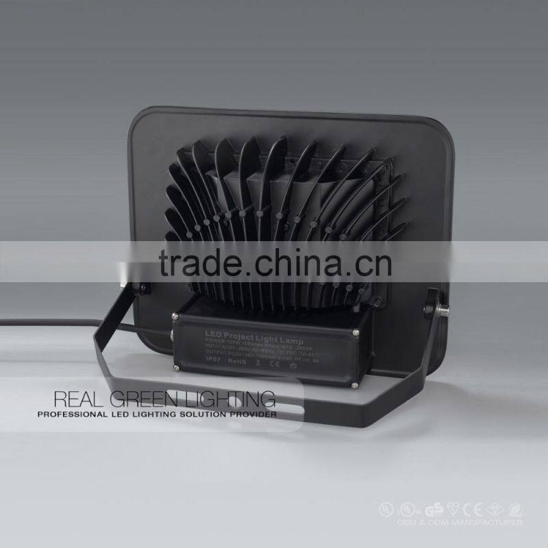 IP67 Water-resistant 100W LED Flood Light 100W Outdoor Landscape Lighting LED Flood Light
