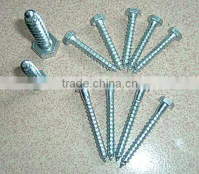 Hexagon head wood screws