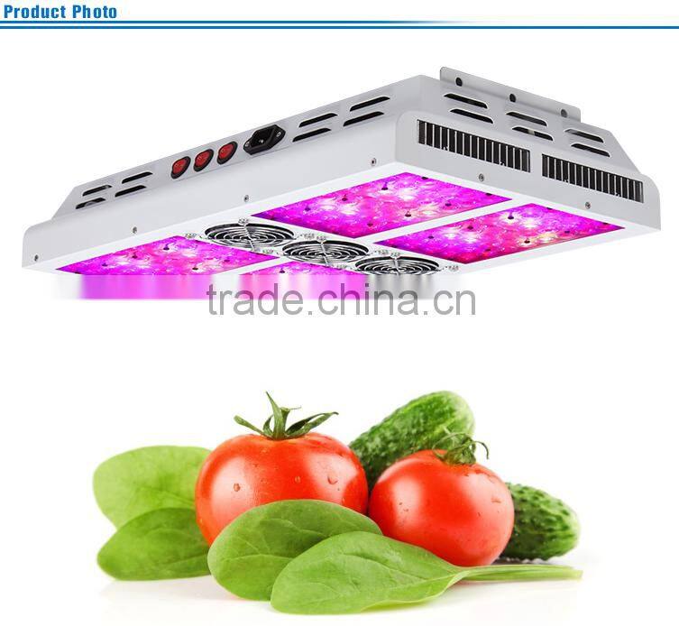 560W LED Grow Light Red Blue White Full Spectrum For Hydroponic Plant