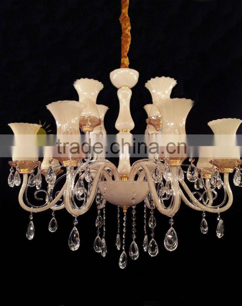 Fully blown glass Chandelier, italy design , all hand- made luxury lighting different color