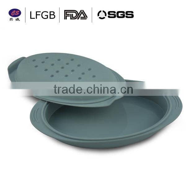 hot sale! popular and durable professional customized silicone folding lunch box