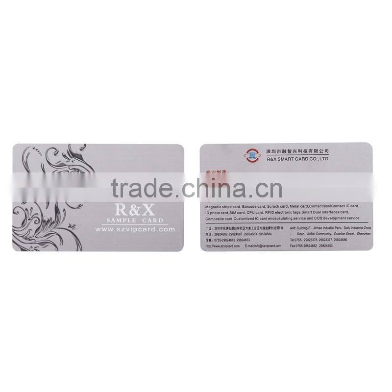 Good selling high quality visitor access card