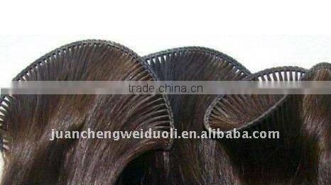 New Arrival mixed Color Indian remy hand tied hair weft