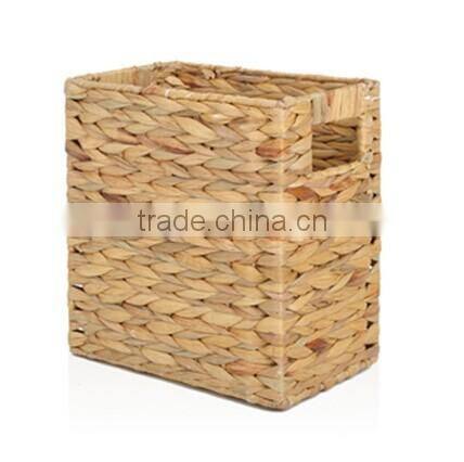 water hyacinth folding storage basket,Wenzhou