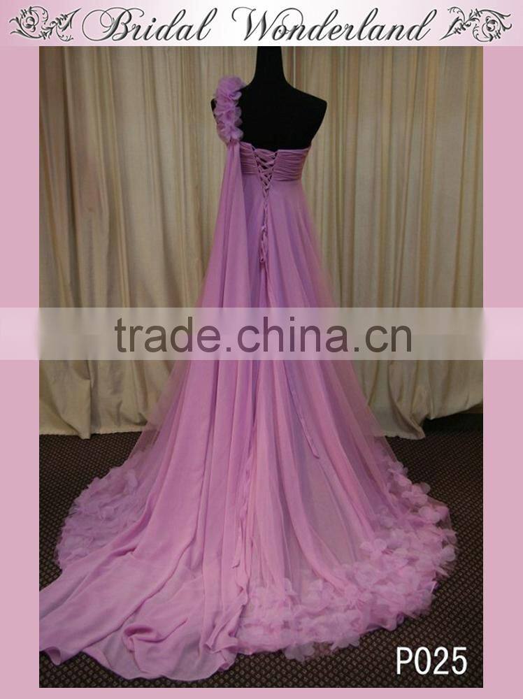 Custom made arabic long red evening dress for wedding