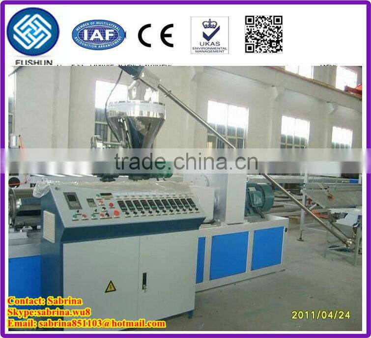 Conical Double Screw Extruder/plastic extruders
