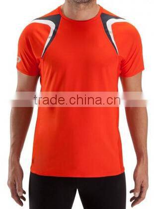 High quality custom clothing dri fit mens running t shirt