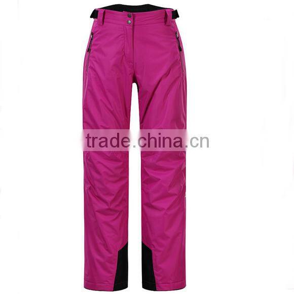 Custom Lady Nylon Colorfully Ski Pants 2016