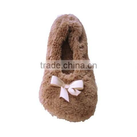 Good Material Soft Plush Girl Dance Shoe