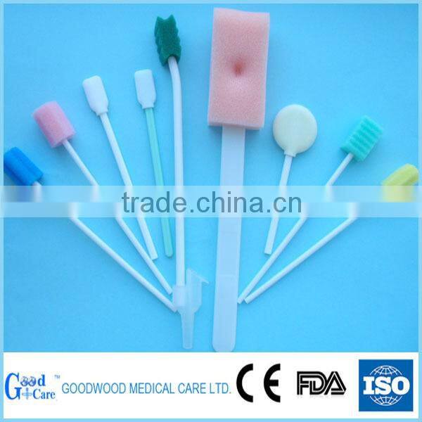 disposable oral swabs for medical use