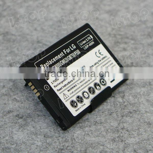 For LG GW820 /GW880 / GW620 / GM750 / GP750 / P500 / MS690 Battery 1500mAh IP-400N Battery