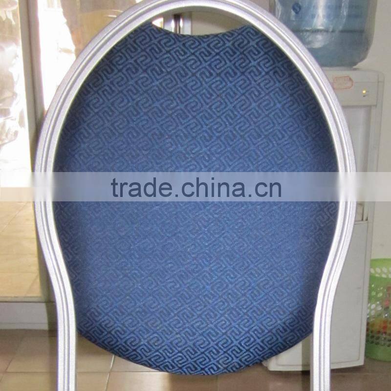 Rental hotel golden banquet dining stacking chair YC602